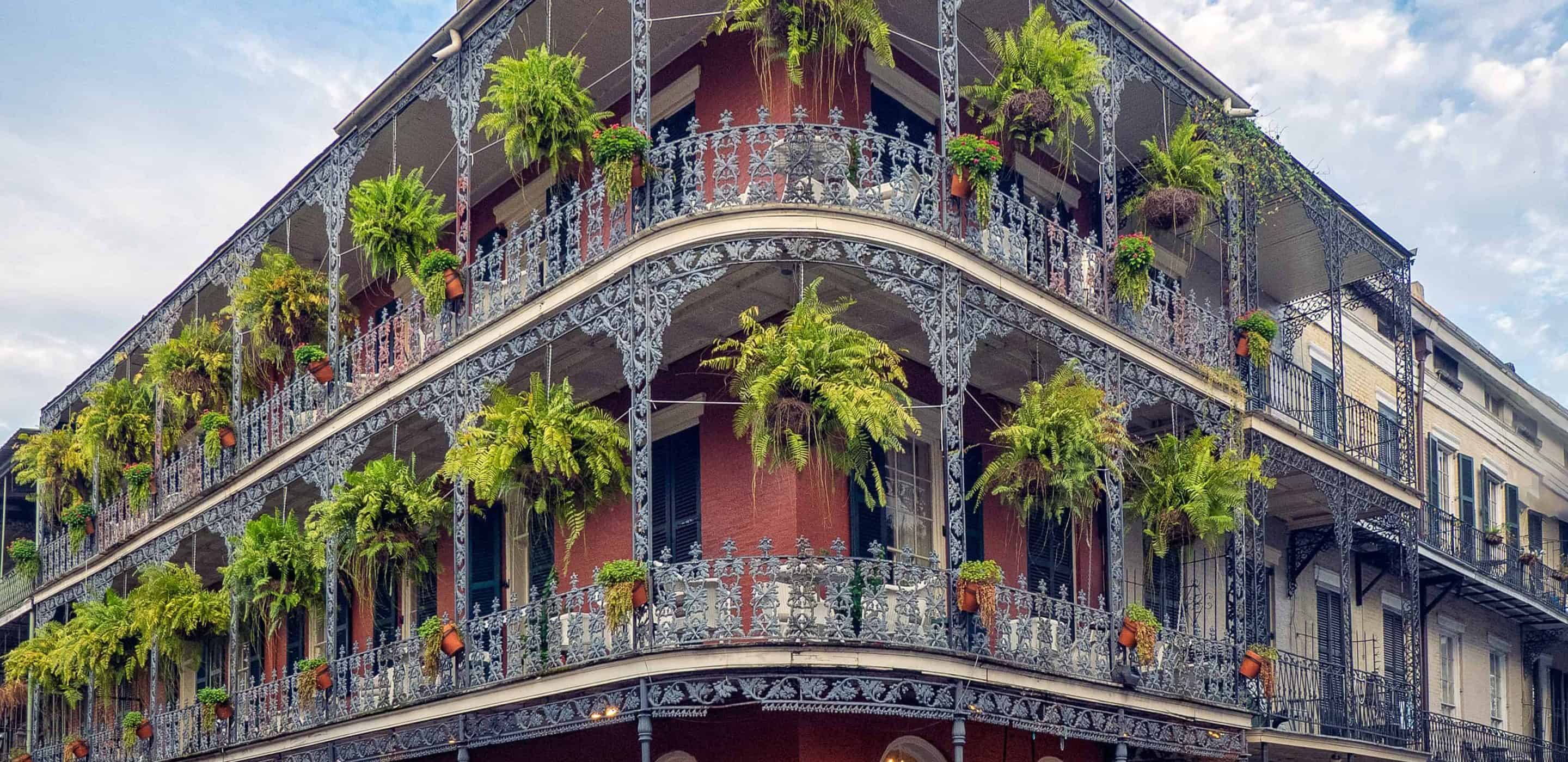 Three-story building in New Orleans, Louisiana