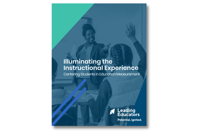 illuminating the instructional experience cover with shadow