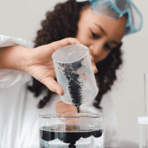 Science class experiment