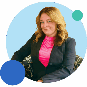 Shelbi Cole with blue background