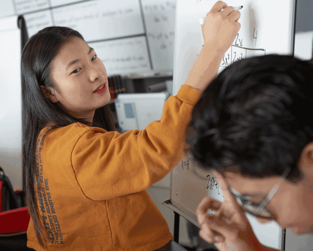 math classroom in Los Angeles