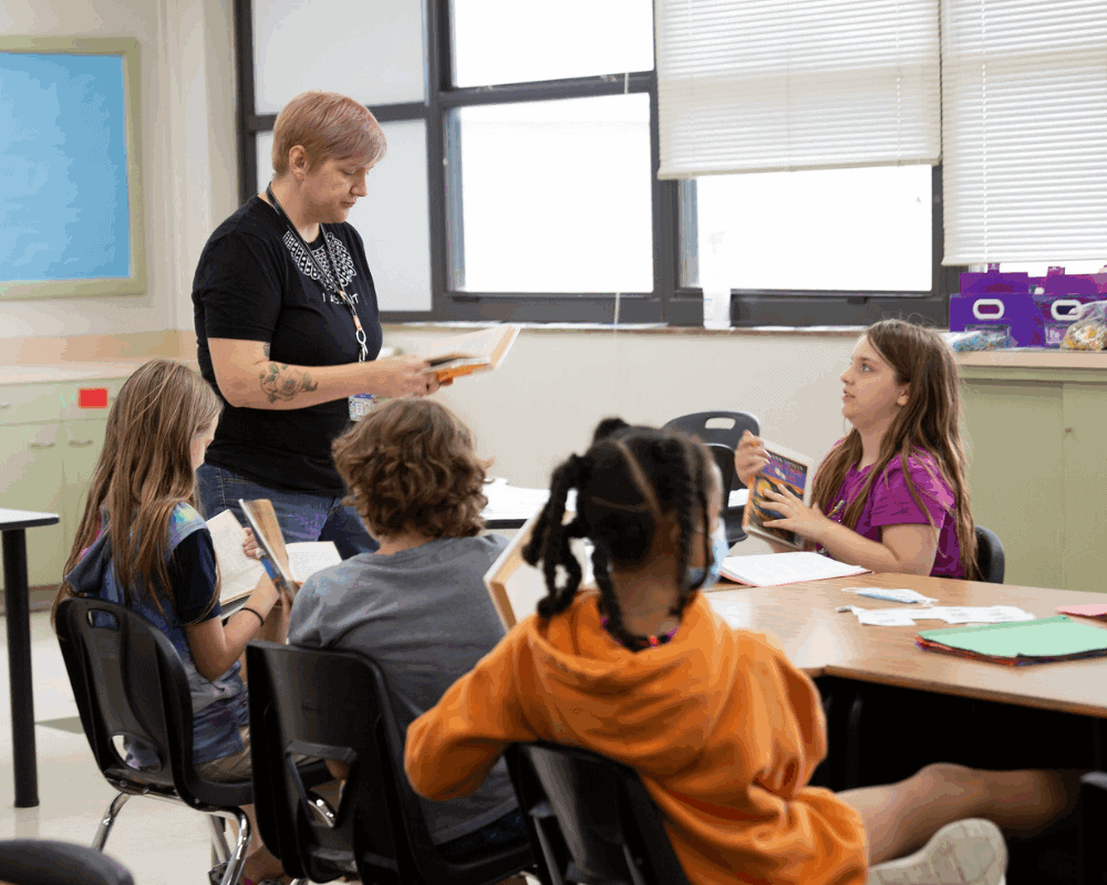 literacy classroom in Tulsa